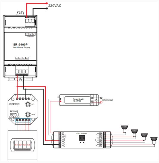 diagrama de conexión